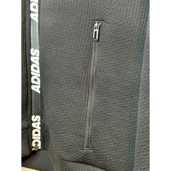 Women’s Adidas Zip-Up Jacket, Athletic, S, Black - Picture 8 of 16